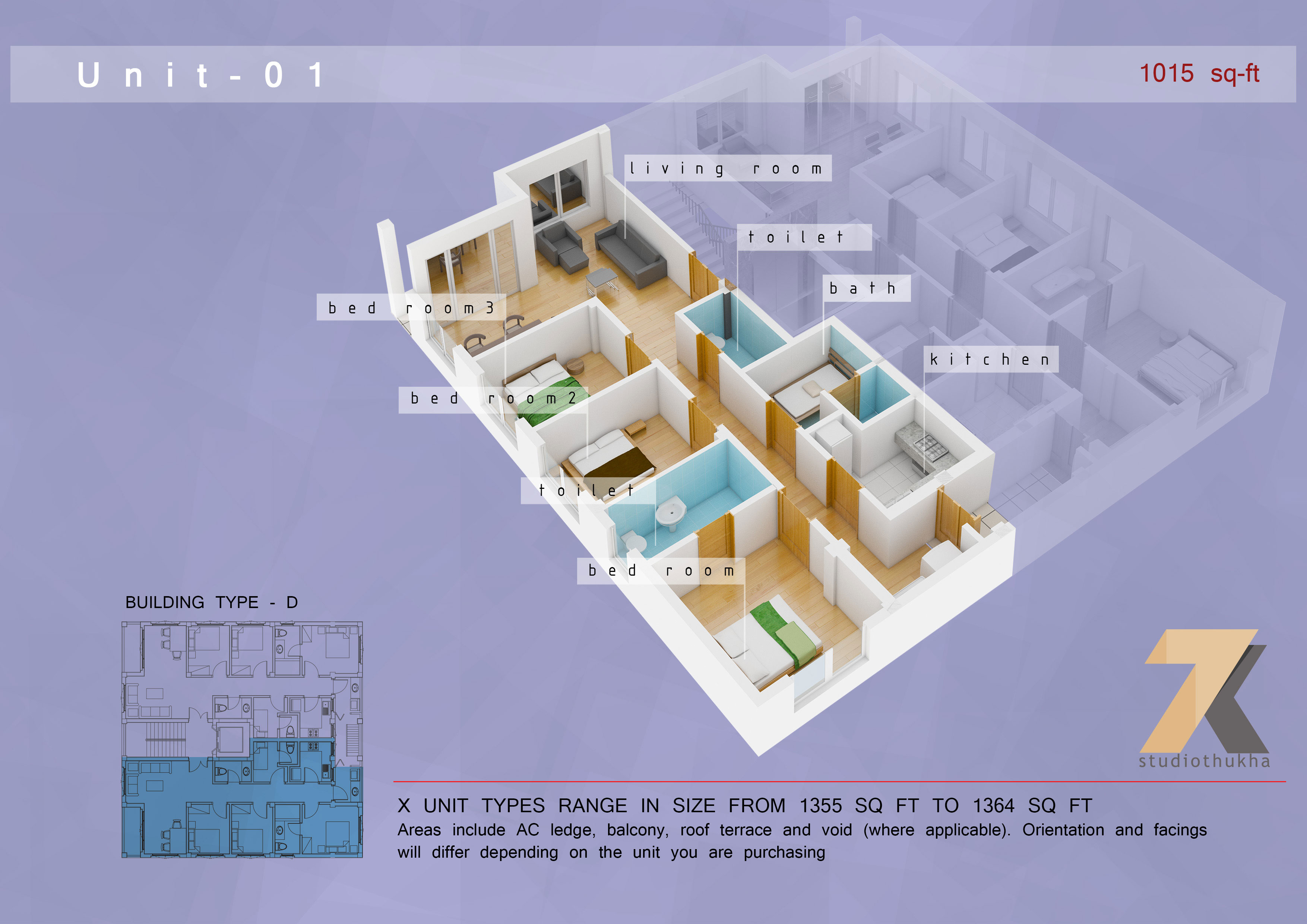 Studio Thukha Apartment