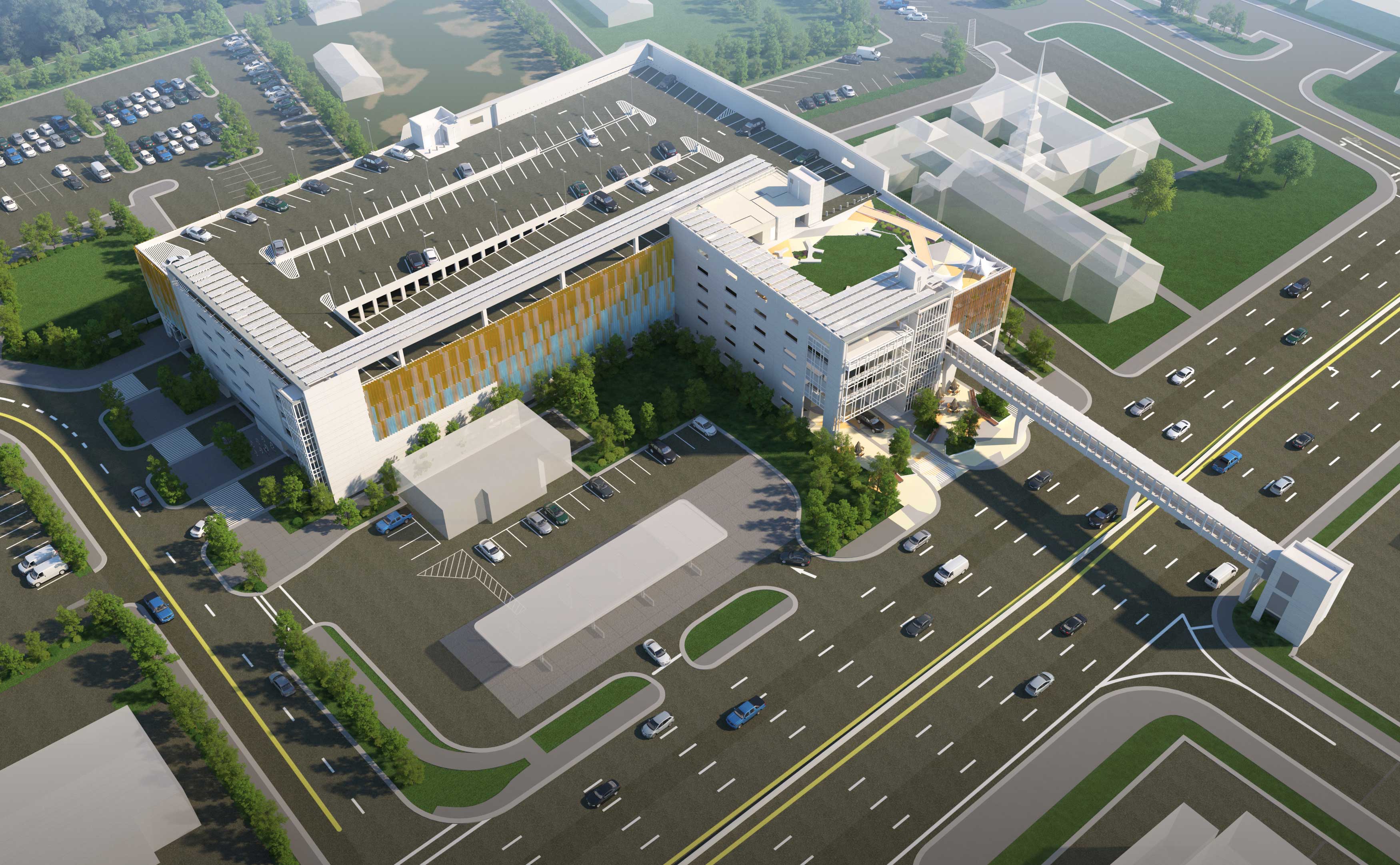 Springfield multi-storey car parking